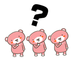 PINK BEARS sticker #11498038