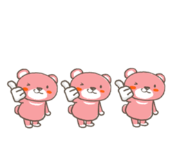 PINK BEARS sticker #11498047