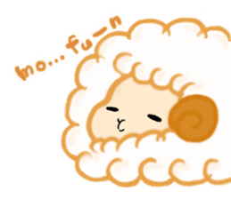 cute and sweet rabbit & sheep sticker #11498305