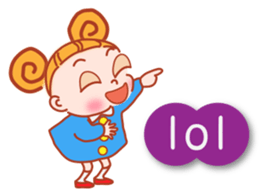 Precocious Girl (English Ver.) sticker #11498328