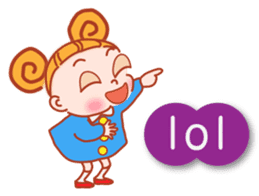 Precocious Girl (English Ver.) sticker #11498328