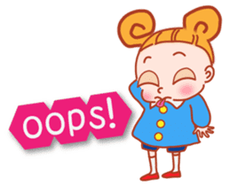 Precocious Girl (English Ver.) sticker #11498329