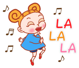 Precocious Girl (English Ver.) sticker #11498330