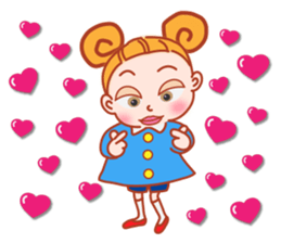 Precocious Girl (English Ver.) sticker #11498331