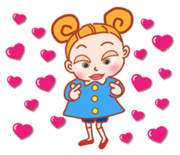 Precocious Girl (English Ver.) sticker #11498331