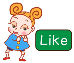 Precocious Girl (English Ver.) sticker #11498332