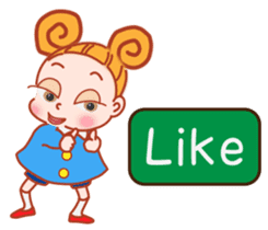 Precocious Girl (English Ver.) sticker #11498332