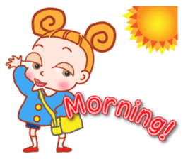 Precocious Girl (English Ver.) sticker #11498336