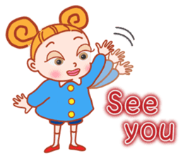 Precocious Girl (English Ver.) sticker #11498339