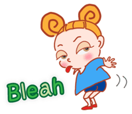 Precocious Girl (English Ver.) sticker #11498344