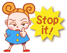 Precocious Girl (English Ver.) sticker #11498347