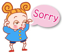 Precocious Girl (English Ver.) sticker #11498348