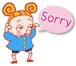 Precocious Girl (English Ver.) sticker #11498348