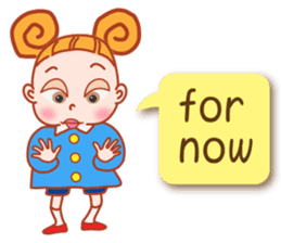 Precocious Girl (English Ver.) sticker #11498349