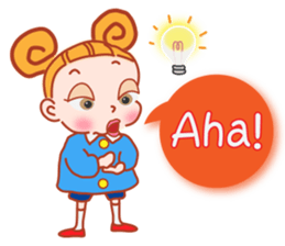 Precocious Girl (English Ver.) sticker #11498350