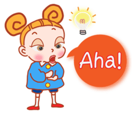 Precocious Girl (English Ver.) sticker #11498350