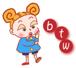 Precocious Girl (English Ver.) sticker #11498351