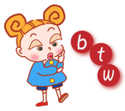 Precocious Girl (English Ver.) sticker #11498351