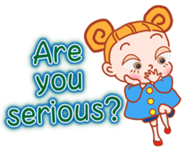 Precocious Girl (English Ver.) sticker #11498352