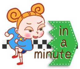 Precocious Girl (English Ver.) sticker #11498354