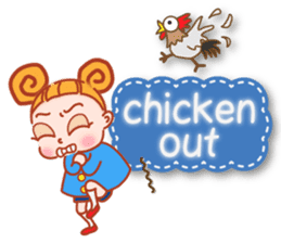 Precocious Girl (English Ver.) sticker #11498356