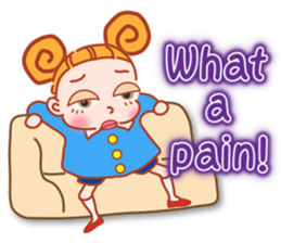 Precocious Girl (English Ver.) sticker #11498358