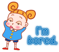 Precocious Girl (English Ver.) sticker #11498359