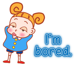 Precocious Girl (English Ver.) sticker #11498359