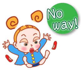 Precocious Girl (English Ver.) sticker #11498362