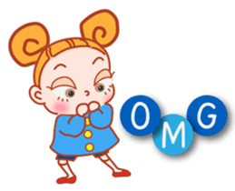 Precocious Girl (English Ver.) sticker #11498364