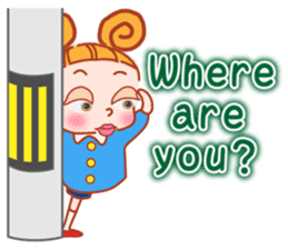 Precocious Girl (English Ver.) sticker #11498365