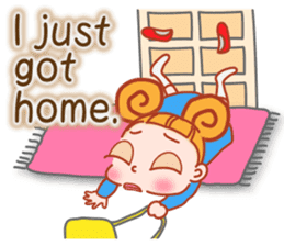 Precocious Girl (English Ver.) sticker #11498367