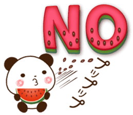 Large letters that stand out!2 sticker #11498599