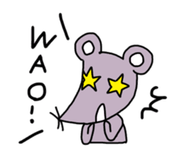 It can be used! Mr. cute mouse! sticker #11498936