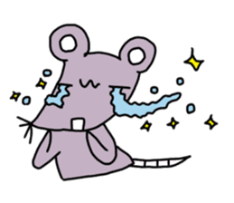 It can be used! Mr. cute mouse! sticker #11498937