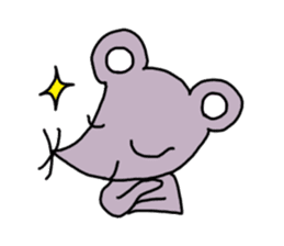 It can be used! Mr. cute mouse! sticker #11498942