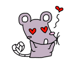 It can be used! Mr. cute mouse! sticker #11498961
