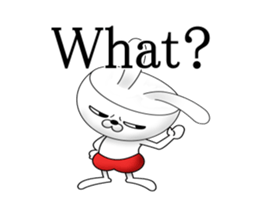 the precipice rabbit sticker #11499335