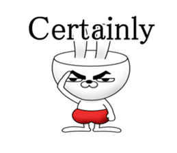 the precipice rabbit sticker #11499342