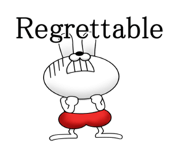 the precipice rabbit sticker #11499358