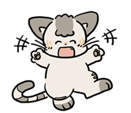 Little Cool Cat Nyan Bei sticker #11499609