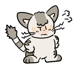 Little Cool Cat Nyan Bei sticker #11499616