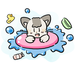 Little Cool Cat Nyan Bei sticker #11499619