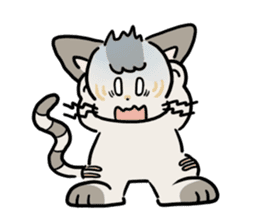 Little Cool Cat Nyan Bei sticker #11499623