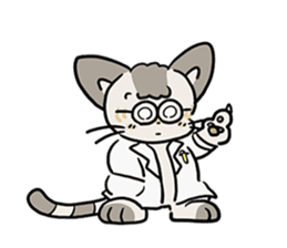 Little Cool Cat Nyan Bei sticker #11499625