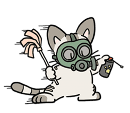 Little Cool Cat Nyan Bei sticker #11499626