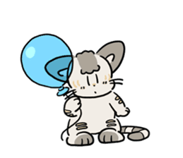 Little Cool Cat Nyan Bei sticker #11499632