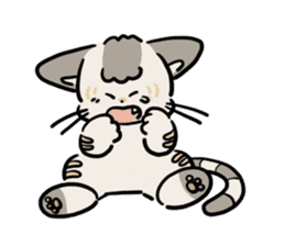 Little Cool Cat Nyan Bei sticker #11499633
