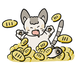 Little Cool Cat Nyan Bei sticker #11499637