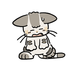 Little Cool Cat Nyan Bei sticker #11499638